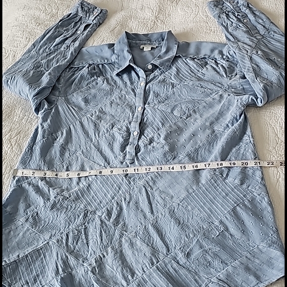 Sundance Simply Shannon Patchwork Buttoned Shirt - Picture 10 of 13